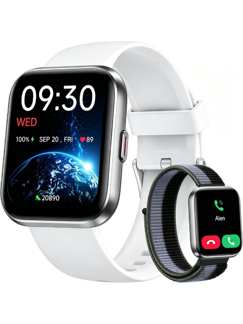 Stylish Smartwatch for Women - Touch Screen, Fitness Tracker, Heart Rate